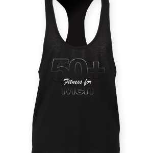 50+ Fitness For men - Black Vest